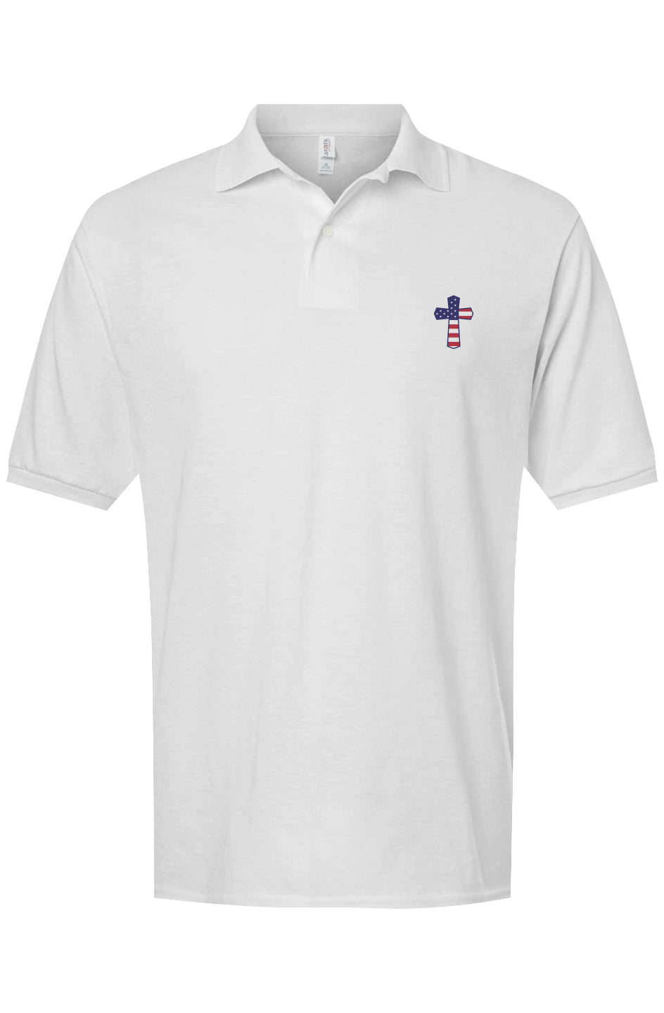 God N Country Patriotic Blended Polo